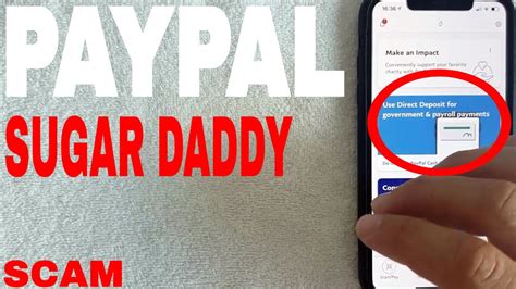 paypal sugar daddy scam|sugar daddy bank scam.